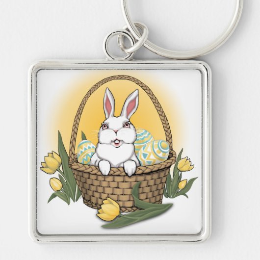Paasbunny Sleutelhanger Festive Easter Keepsakes (Voorkant)