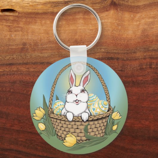 Paasbunny Sleutelhanger Festive Easter Keepsakes (Voorkant)