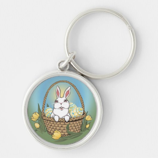 Paasbunny Sleutelhanger Festive Easter Keepsakes (Voorkant)