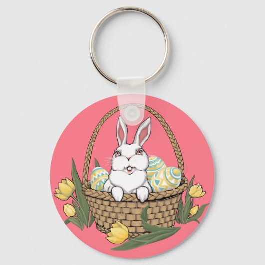 Paasbunny Sleutelhanger Festive Easter Keepsakes (Voorkant)