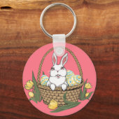 Paasbunny Sleutelhanger Festive Easter Keepsakes (Voorkant)