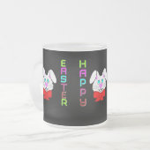 PaasBunny Small Frosted Glass Mok (Voorkant links)