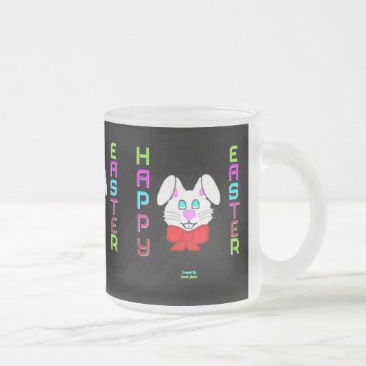 PaasBunny Small Frosted Glass Mok (Rechts)