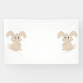 Paasbunny Spandoek (Horizontaal)