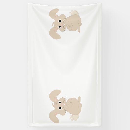 Paasbunny Spandoek (Verticaal)