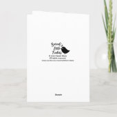 Paasbunny Spring wenst paaspaasKaart Feestdagen Kaart (Achterkant)