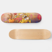 Paasbunny Stealing van een eitje van een Furious H Persoonlijk Skateboard (Horizontaal)
