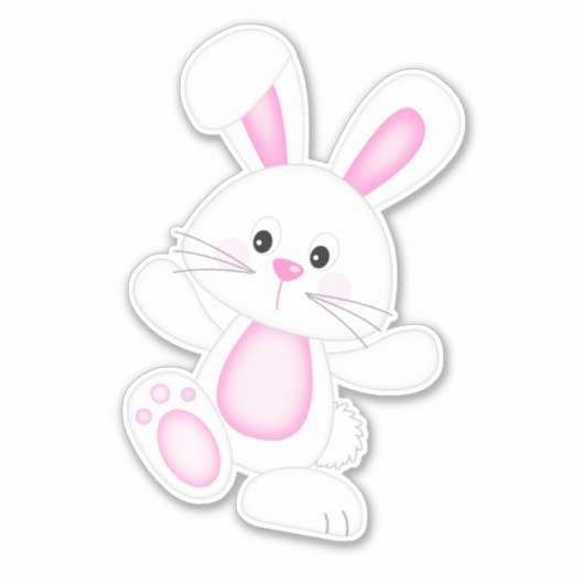 Paasbunny Sticker (Voorkant)