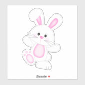 Paasbunny Sticker (Vel)