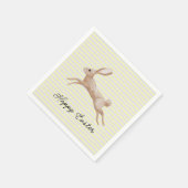 Paasbunny Striped Servet (Hoek)