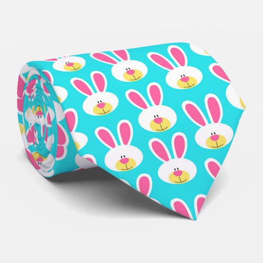 Paasbunny Stropdas (Opgerold)