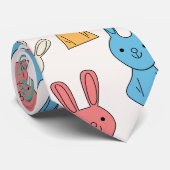 Paasbunny Stropdas (Opgerold)