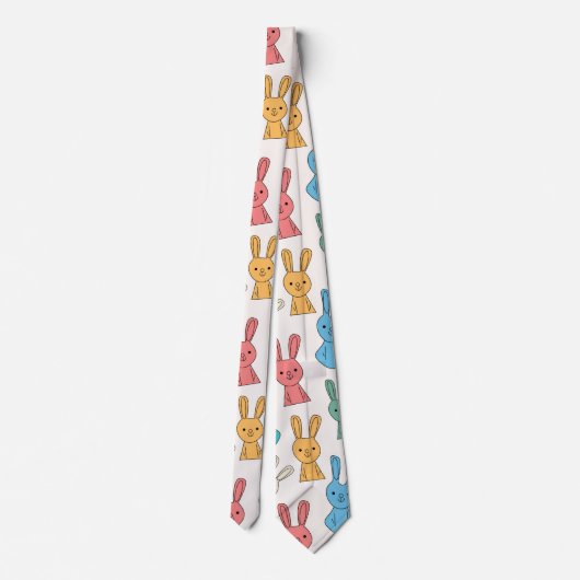 Paasbunny Stropdas (Achterkant)