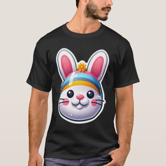 Paasbunny T-shirt (Voorkant)