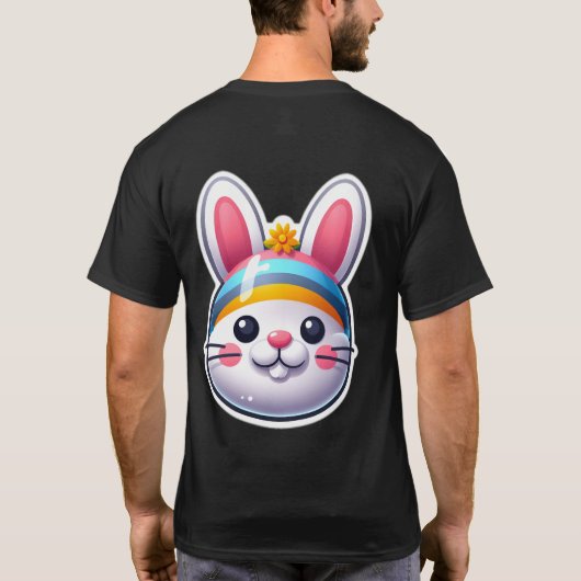 Paasbunny T-shirt (Achterkant)
