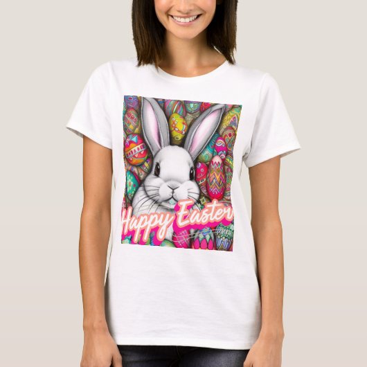 Paasbunny T-shirt (Voorkant)