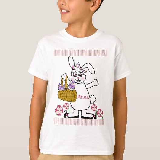 paasbunny T-Shirt (Voorkant)