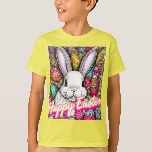 Paasbunny T-shirt (Voorkant)