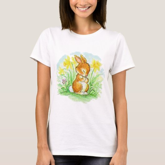 Paasbunny T-shirt (Voorkant)