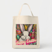 Paasbunny Tote Bag (Voorkant)