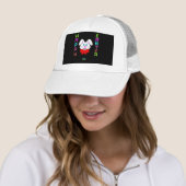 Paasbunny Trucker Hat Pet (In situ)
