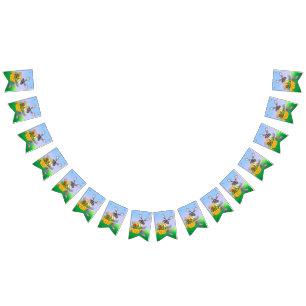 Paasbunny Vlaggetjes