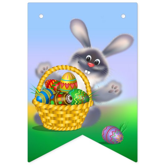 Paasbunny Vlaggetjes (Derde vlag)