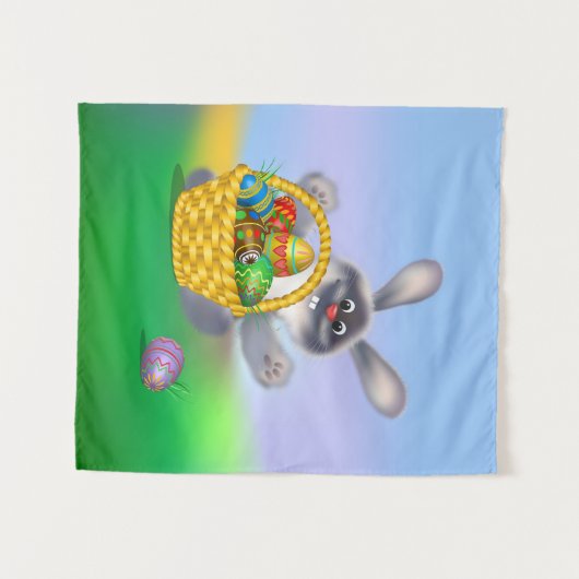 Paasbunny Wandkleed (Voorkant (horizontaal))