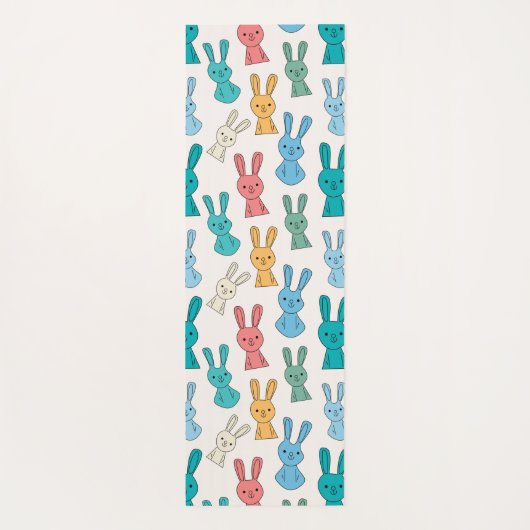 Paasbunny Yogamat (Achterkant)