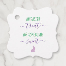 Paascadeau Labels, een paastraktatie Somebunny Swe Bedankjes Labels
