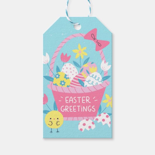 Paascadeau labels - speciaal cadeaulabel (Voorkant)