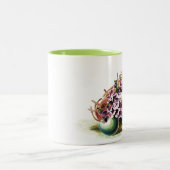 paascadeau tweekleurige koffiemok (Center)