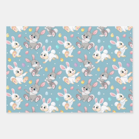 paascadeaus inpakpapier vel (Voorkant)