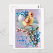  paaschick Bouquet Briefkaart (Voorkant / Achterkant)