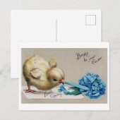  paaschick Bouquet Briefkaart (Voorkant / Achterkant)