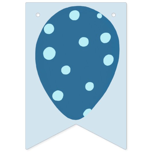 Paaschick Eggs Bunny Bunting Banner (Eerste vlag)