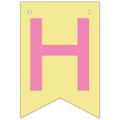 Paaschick Eggs Bunny Bunting Banner (Derde vlag)