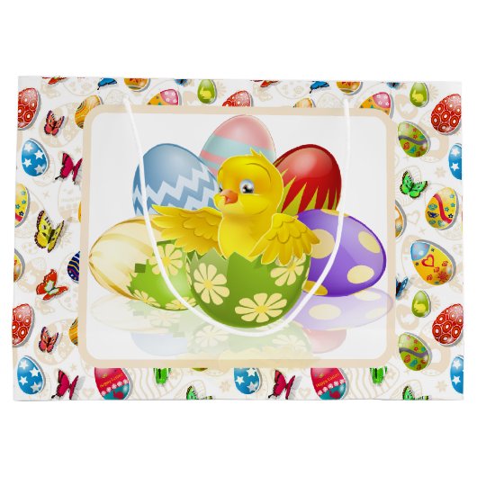 Paaschick Groot Cadeauzakje (Achterkant)