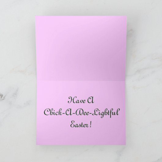 paaschick I Feestdagen Kaart (Binnen)