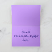 Paaschick III Feestdagen Kaart (Binnen)