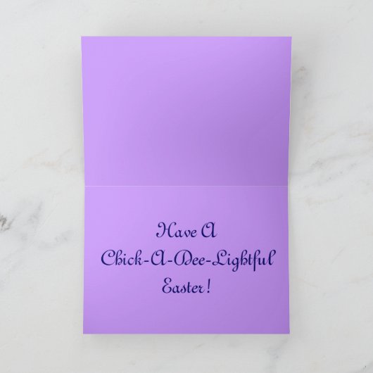 Paaschick III Feestdagen Kaart (Binnen)