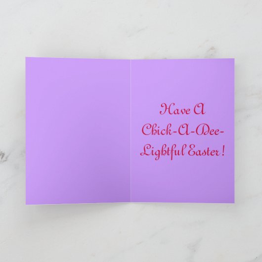 Paaschick III Feestdagen Kaart (Binnen)