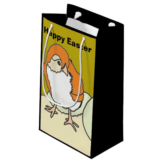 Paaschick Klein Cadeauzakje (Achterkant Gekanteld)