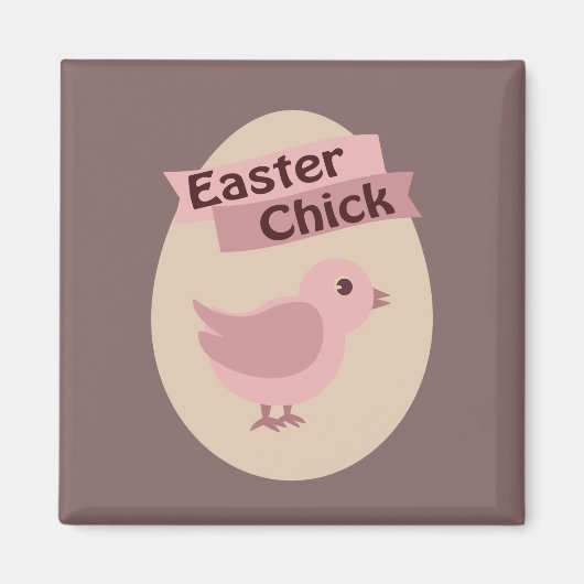 Paaschick Roze Magneet (Voorkant)