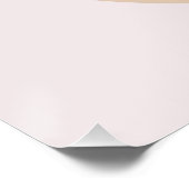 Paaschick Roze Perfect Poster (Hoek)