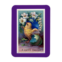 Paaschick van gekleurde eiermagneet magneet