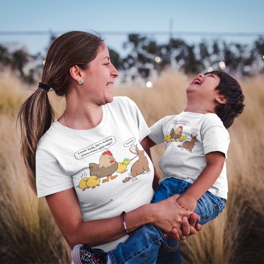 Paaschocolade-paaspaasmakerij-Humor T-shirt