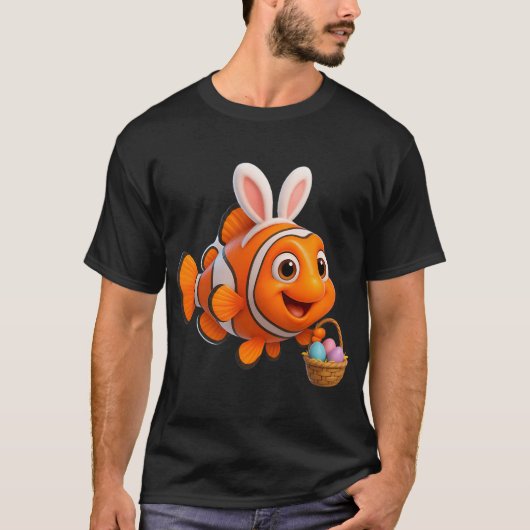 Paasclownvis T-shirt (Voorkant)