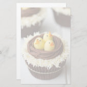 Paascupcakes Briefpapier (Voorkant / Achterkant)