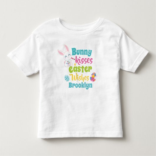 Paasdag Baby Bunny Toddler T-shirt (Voorkant)